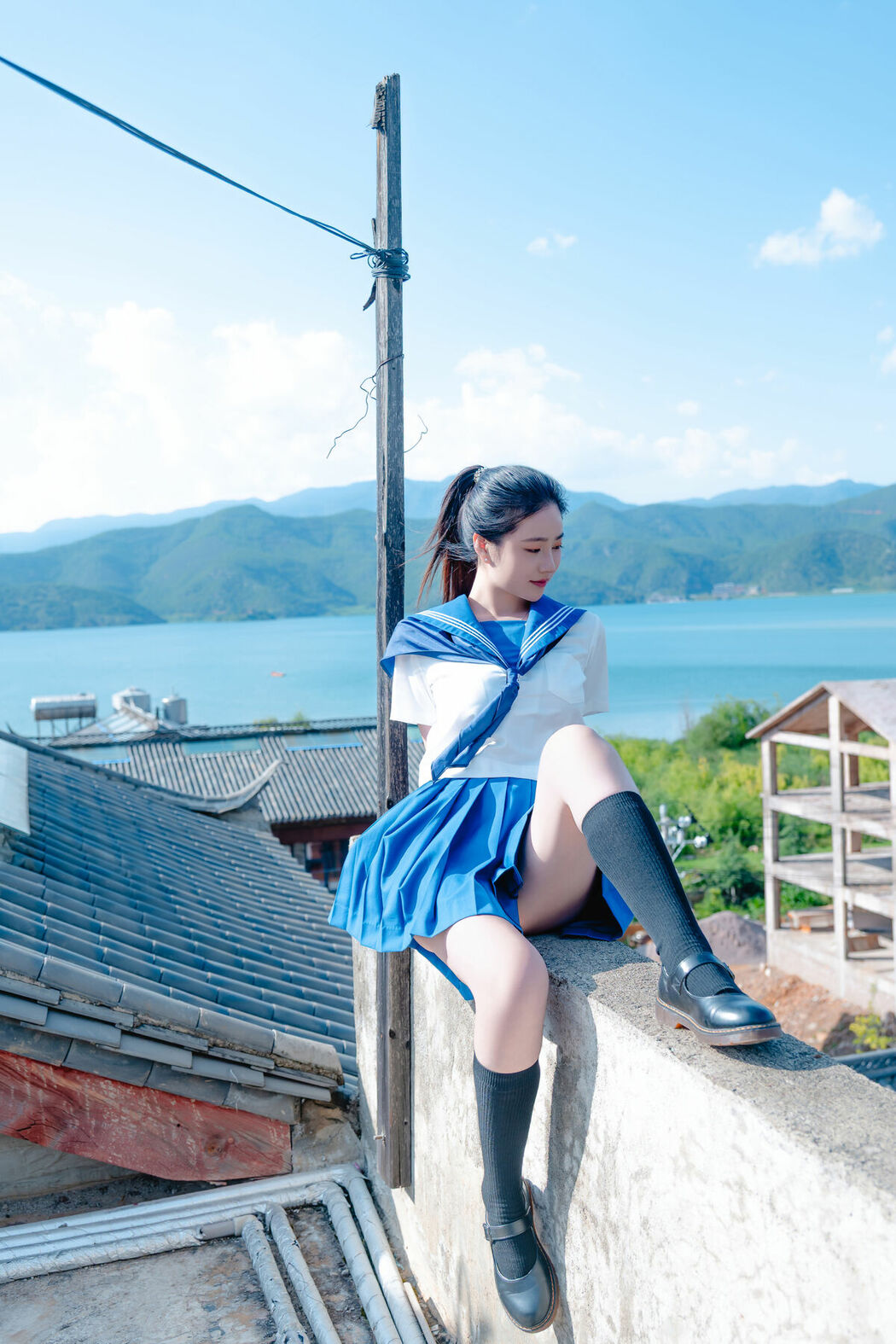 Coser@年年Nnian – 泡沫之夏JK (79P)