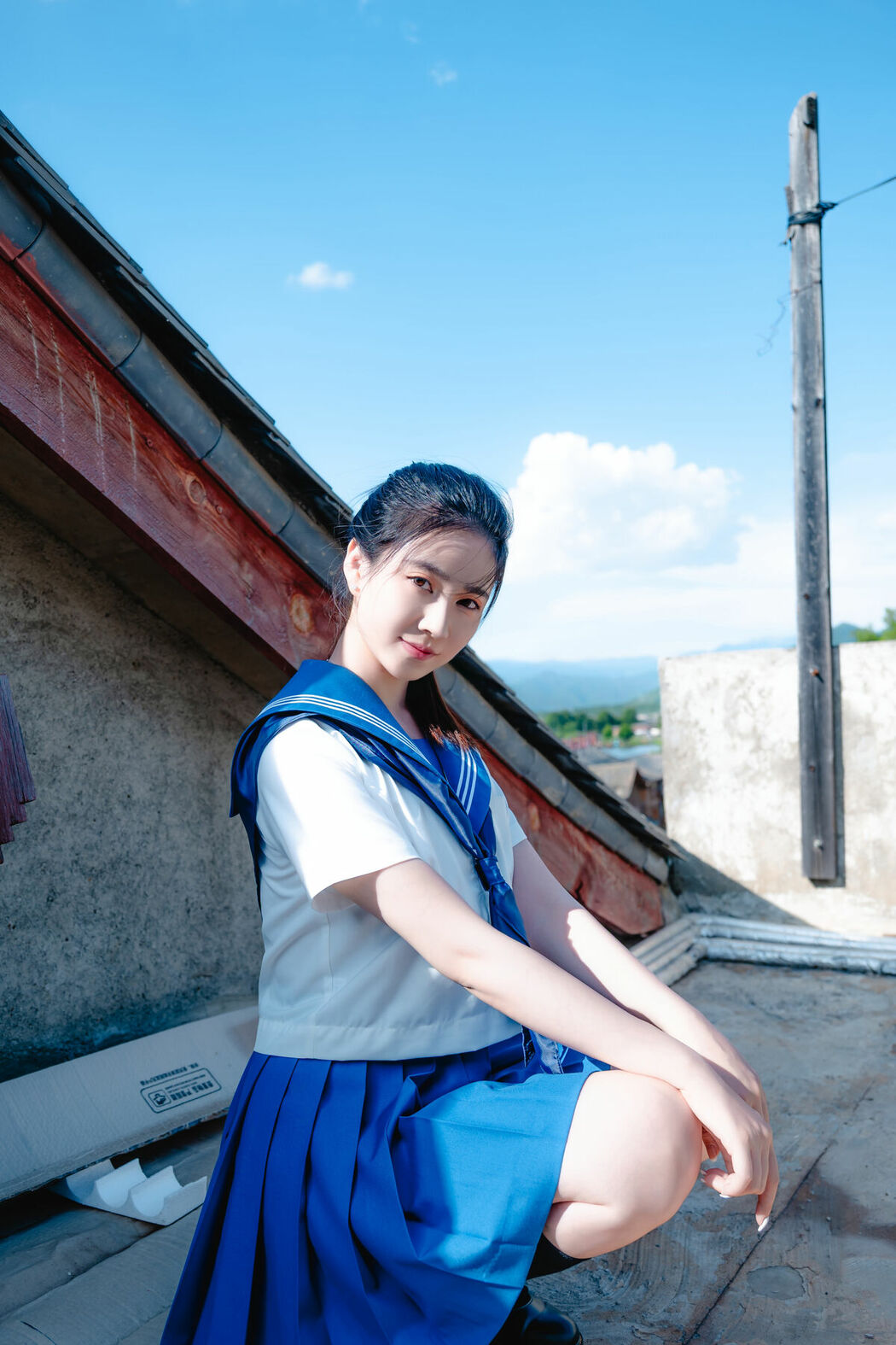 Coser@年年Nnian – 泡沫之夏JK (79P)