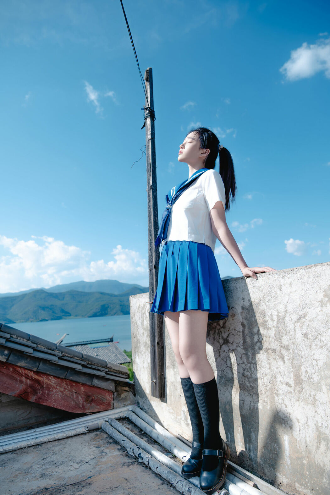 Coser@年年Nnian – 泡沫之夏JK (79P)