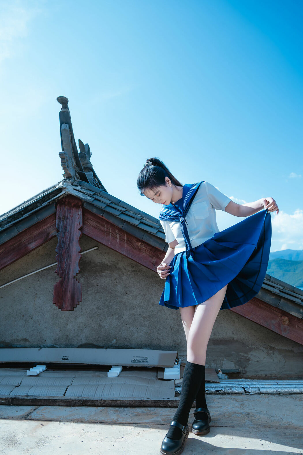 Coser@年年Nnian – 泡沫之夏JK (79P)