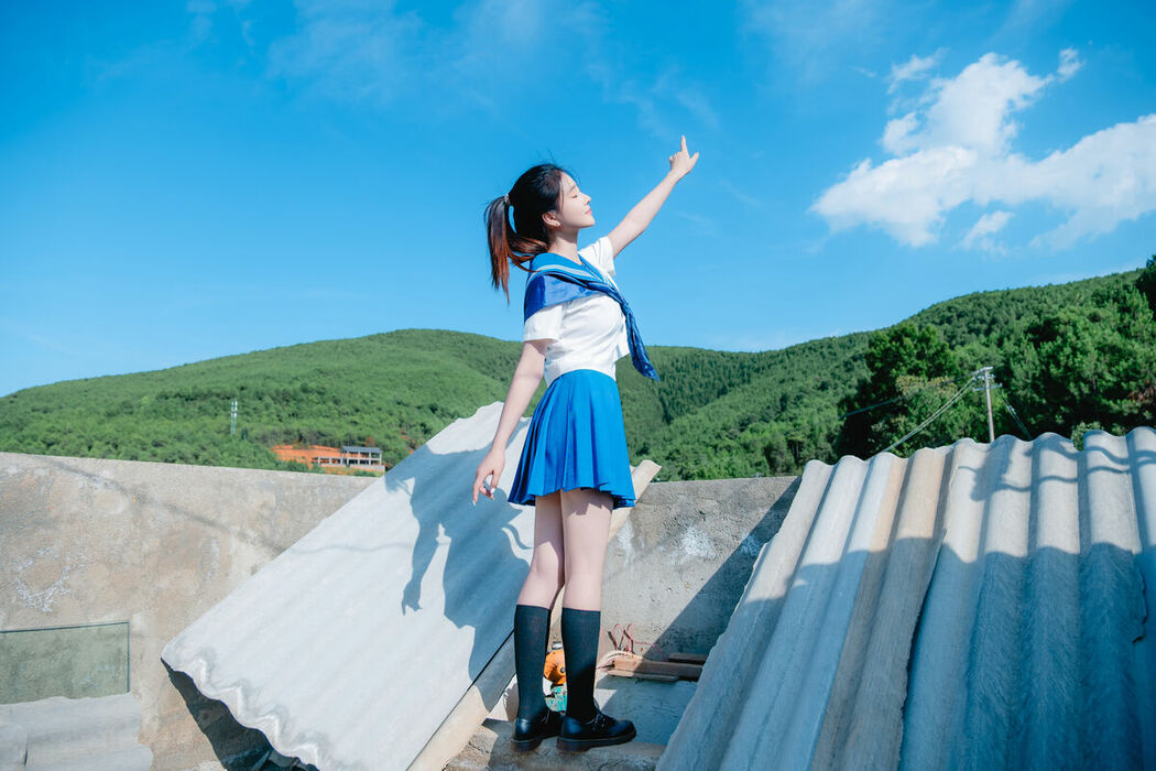 Coser@年年Nnian – 泡沫之夏JK (79P)