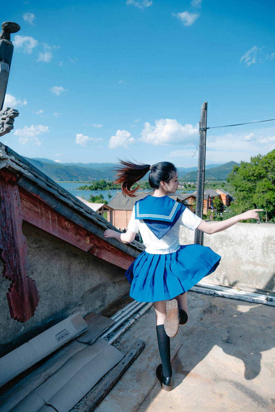 Coser@年年Nnian – 泡沫之夏JK (79P)