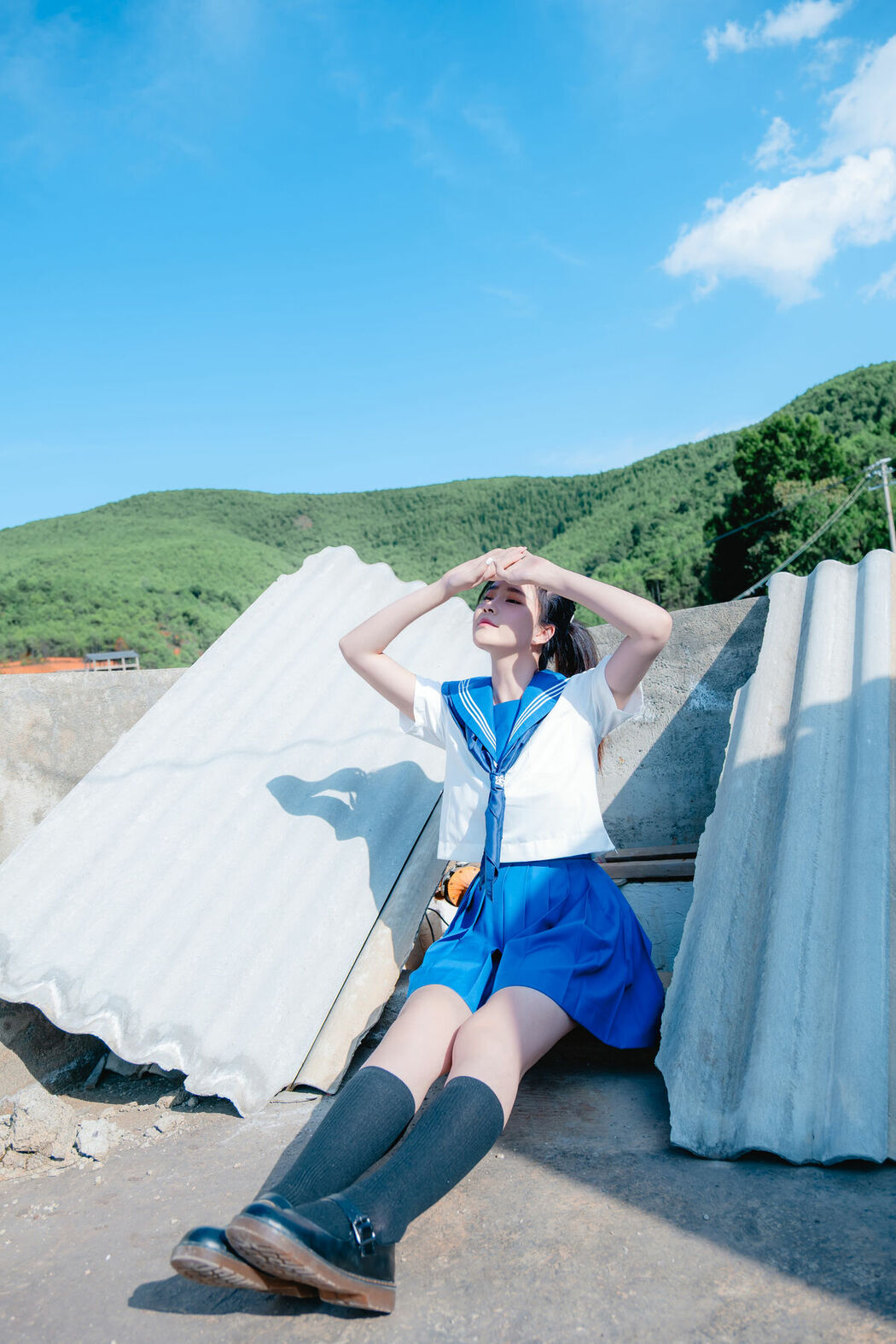 Coser@年年Nnian – 泡沫之夏JK (79P)