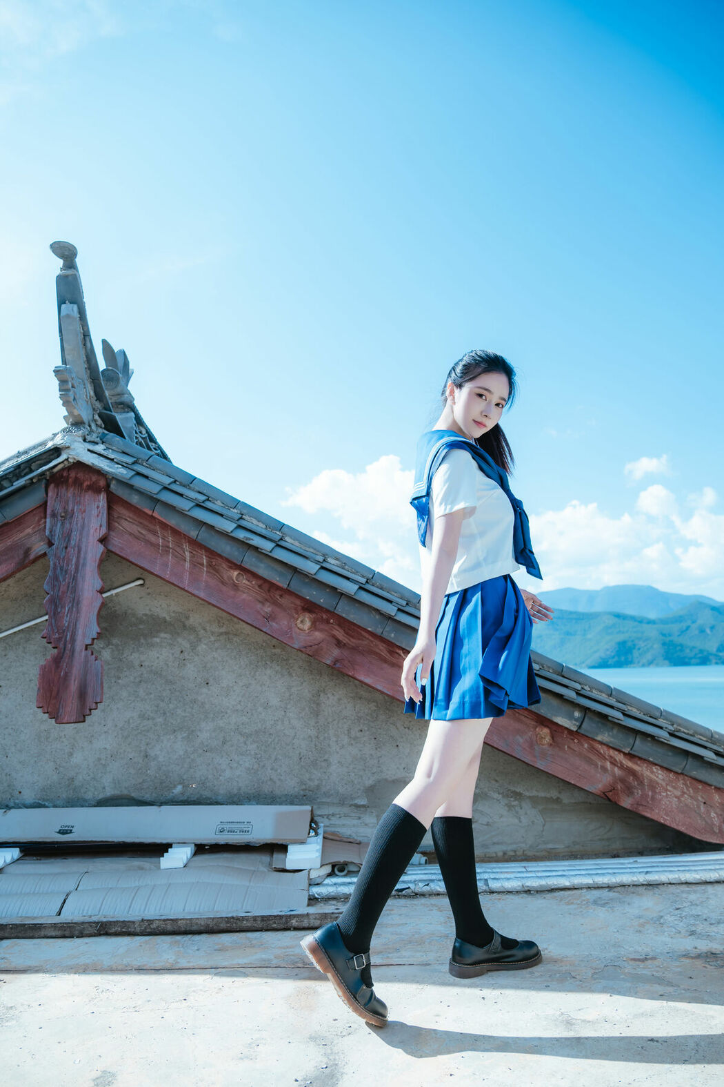 Coser@年年Nnian – 泡沫之夏JK (79P)