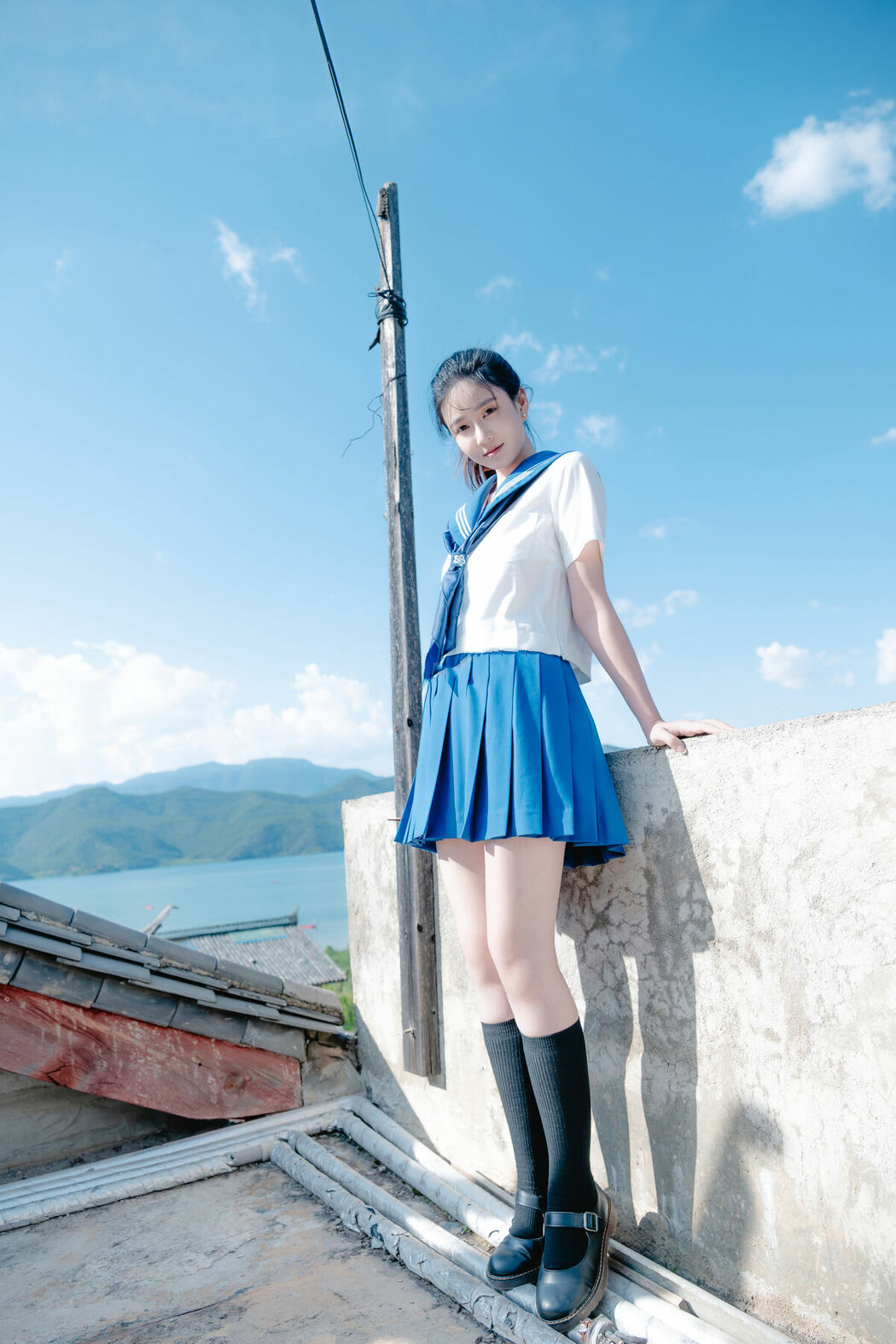 Coser@年年Nnian – 泡沫之夏JK (79P)