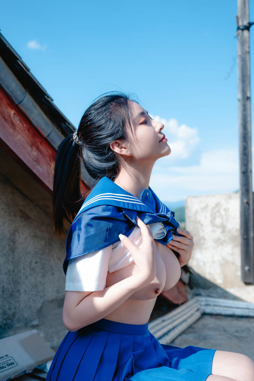 Coser@年年Nnian – 泡沫之夏JK (79P)