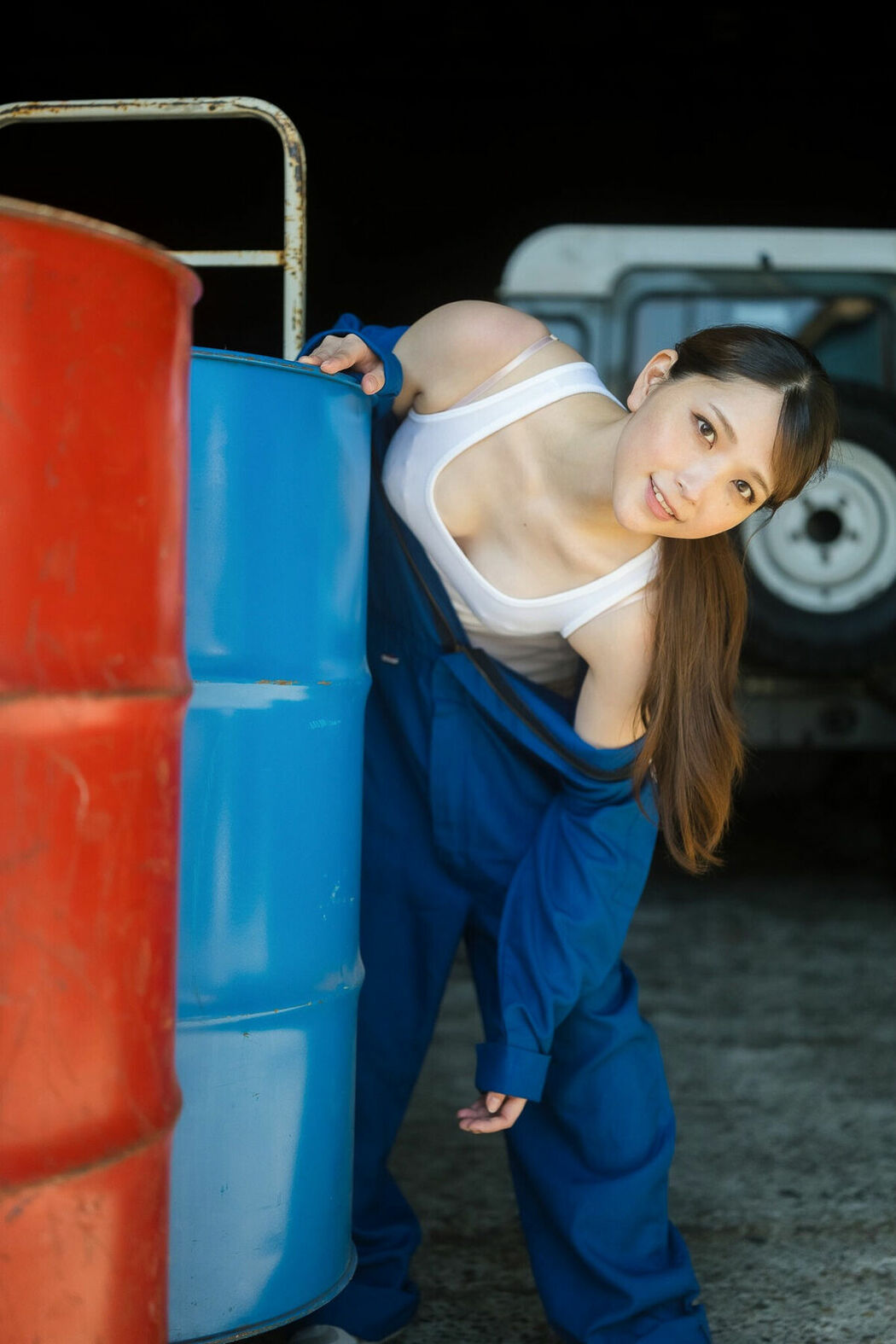 JP Marina Amatsu あまつまりな – ツナギを脱いだらSPA デジタル写真集 SPA BOOKS (61P)