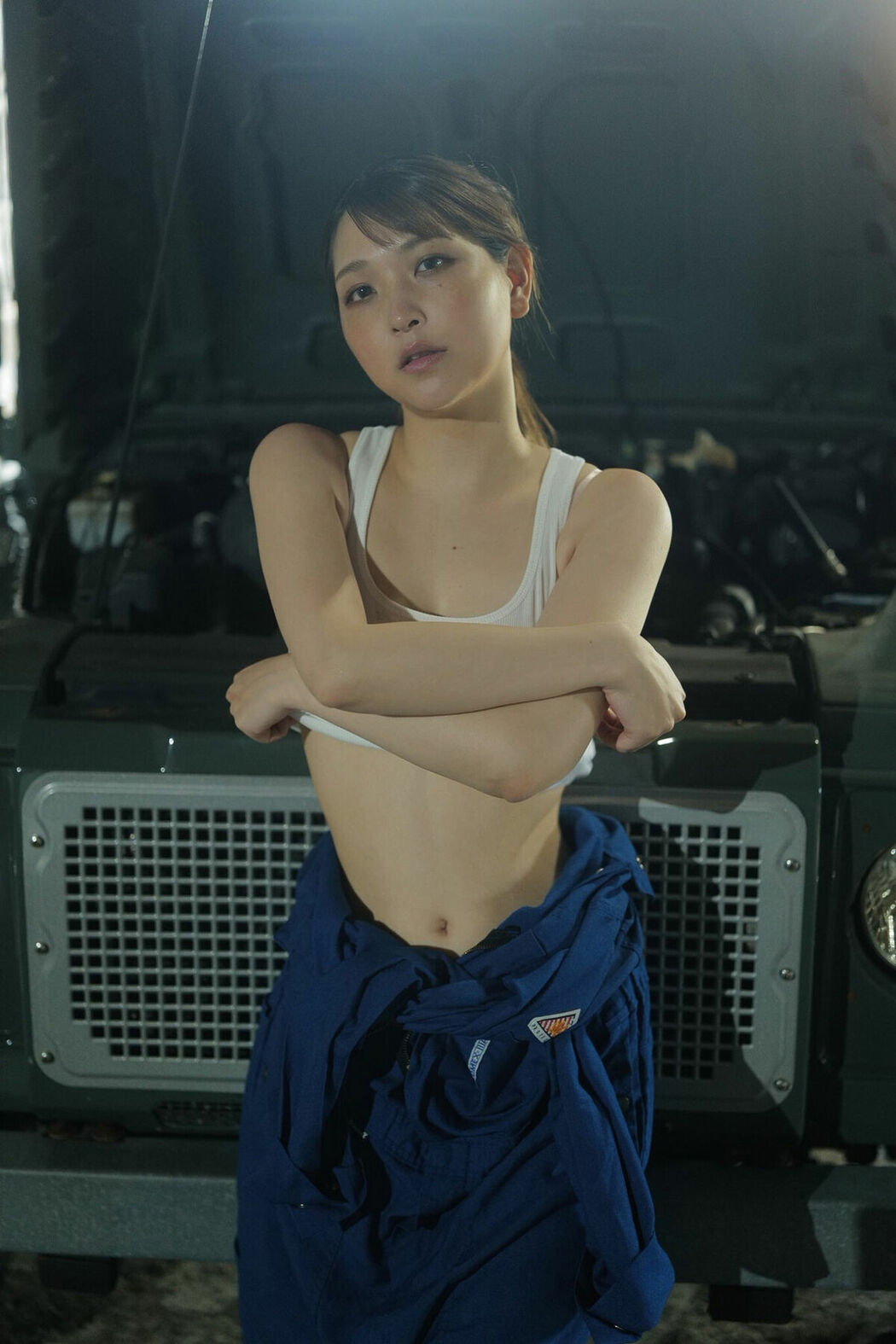 JP Marina Amatsu あまつまりな – ツナギを脱いだらSPA デジタル写真集 SPA BOOKS (61P)