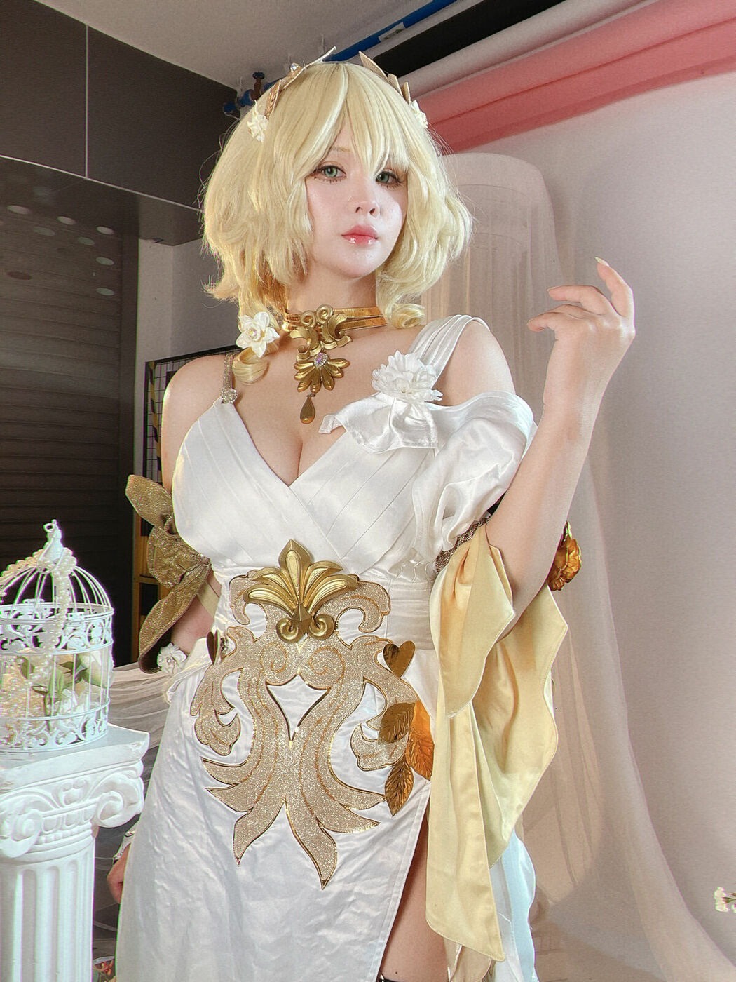 Coser@Pyon – Pyoncos ピオン Aglaea HonkaiStar Rail 崩铁 阿格莱雅 Part01 (51P – 3V)