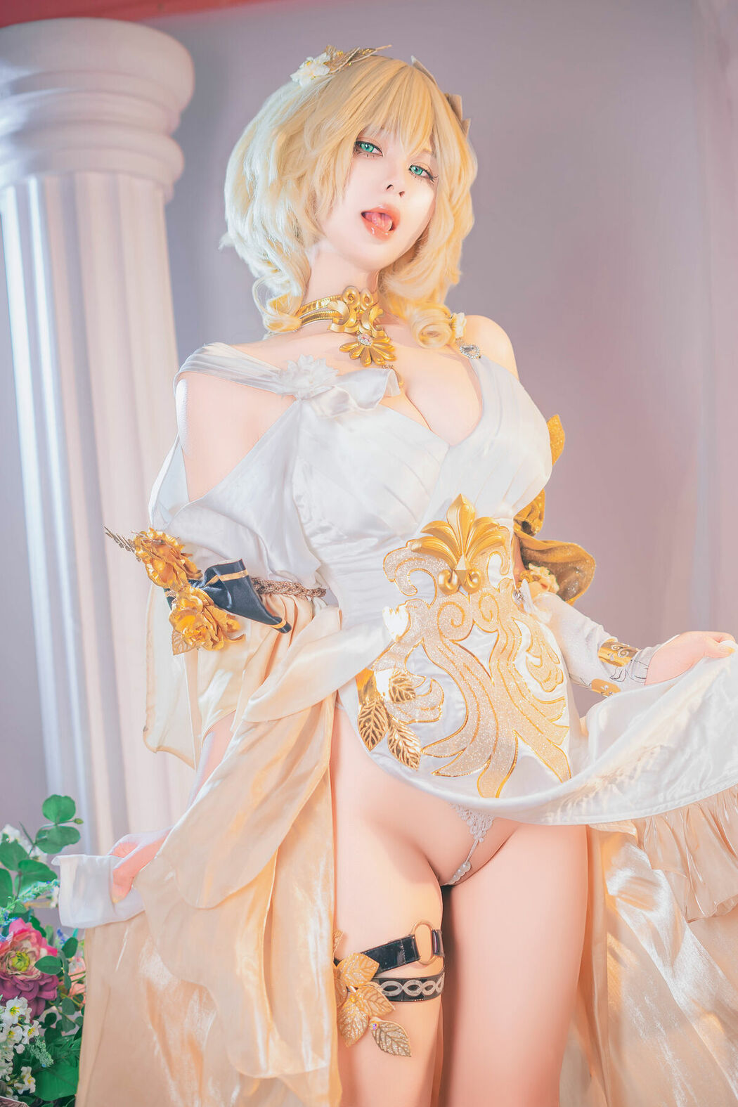 Coser@Pyon – Pyoncos ピオン Aglaea HonkaiStar Rail 崩铁 阿格莱雅 Part01 (51P – 3V)
