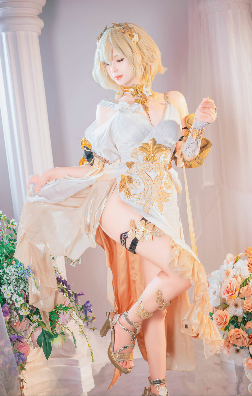Coser@Pyon – Pyoncos ピオン Aglaea HonkaiStar Rail 崩铁 阿格莱雅 Part01 (51P – 3V)