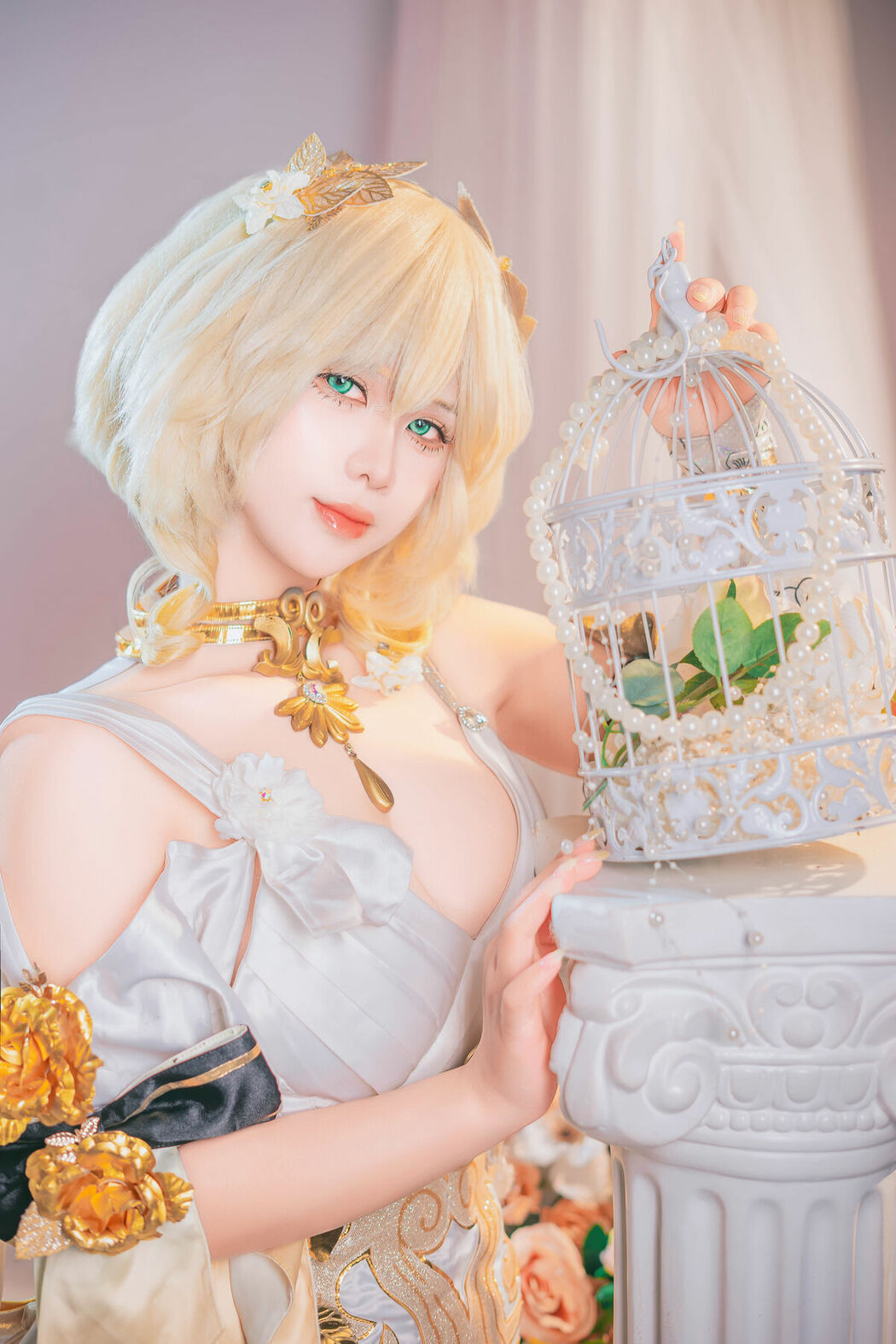 Coser@Pyon – Pyoncos ピオン Aglaea HonkaiStar Rail 崩铁 阿格莱雅 Part01 (51P – 3V)