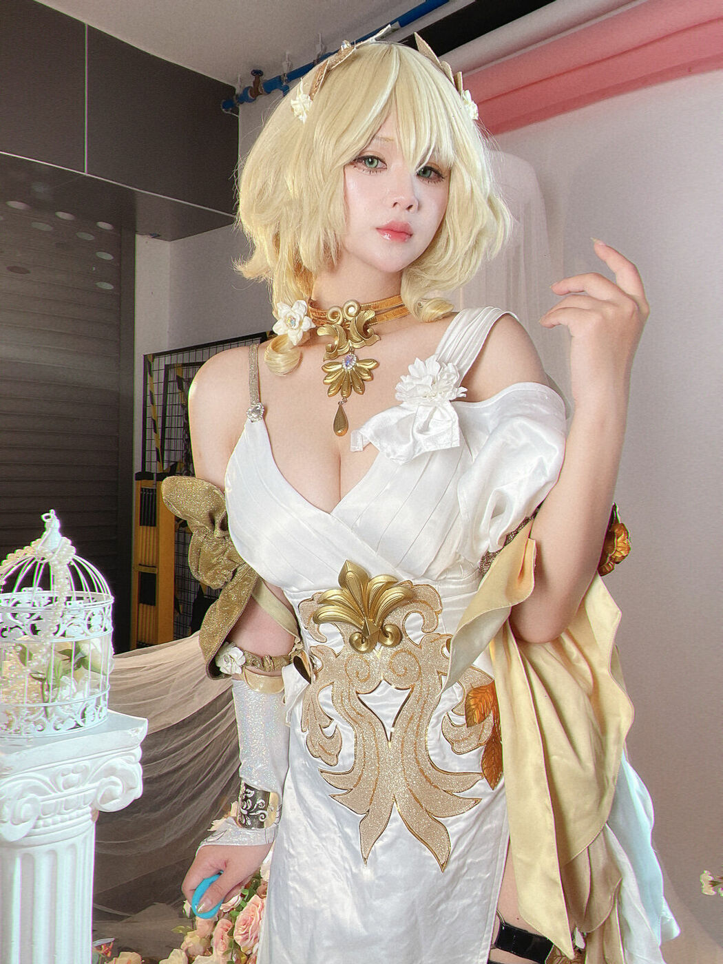 Coser@Pyon – Pyoncos ピオン Aglaea HonkaiStar Rail 崩铁 阿格莱雅 Part01 (51P – 3V)