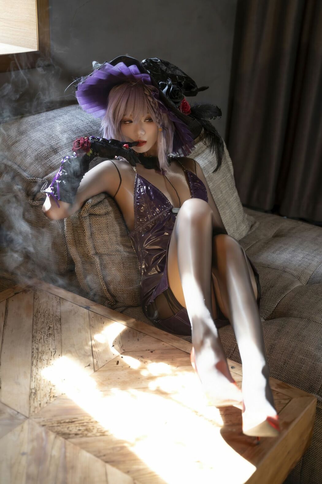 Coser@柒柒要乖哦 – 魔女契约 Part04 (55P)
