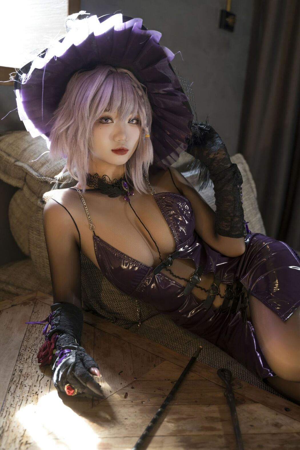 Coser@柒柒要乖哦 – 魔女契约 Part04 (55P)