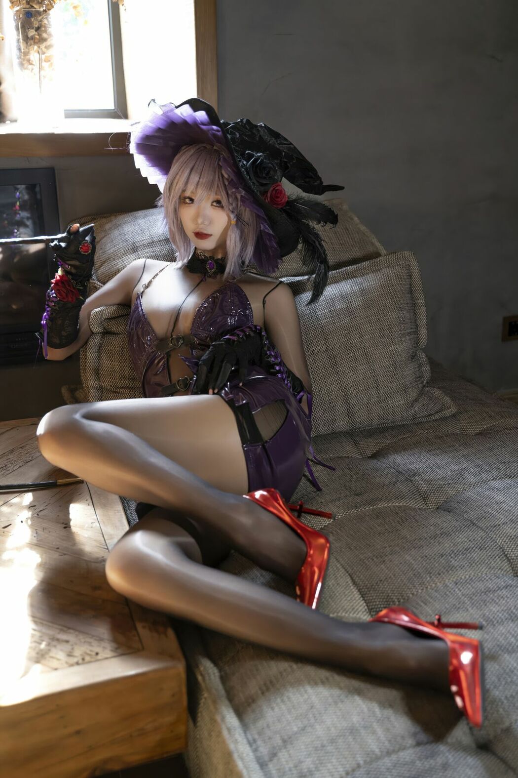 Coser@柒柒要乖哦 – 魔女契约 Part04 (55P)