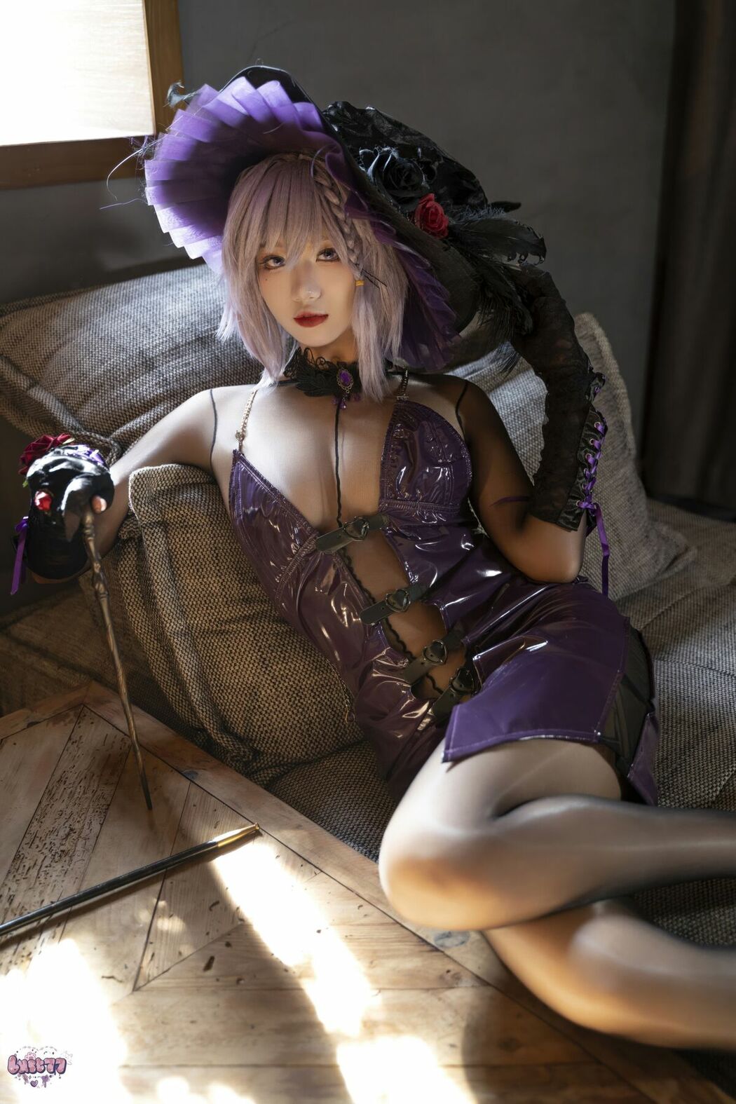 Coser@柒柒要乖哦 – 魔女契约 Part04 (55P) Cover Photo
