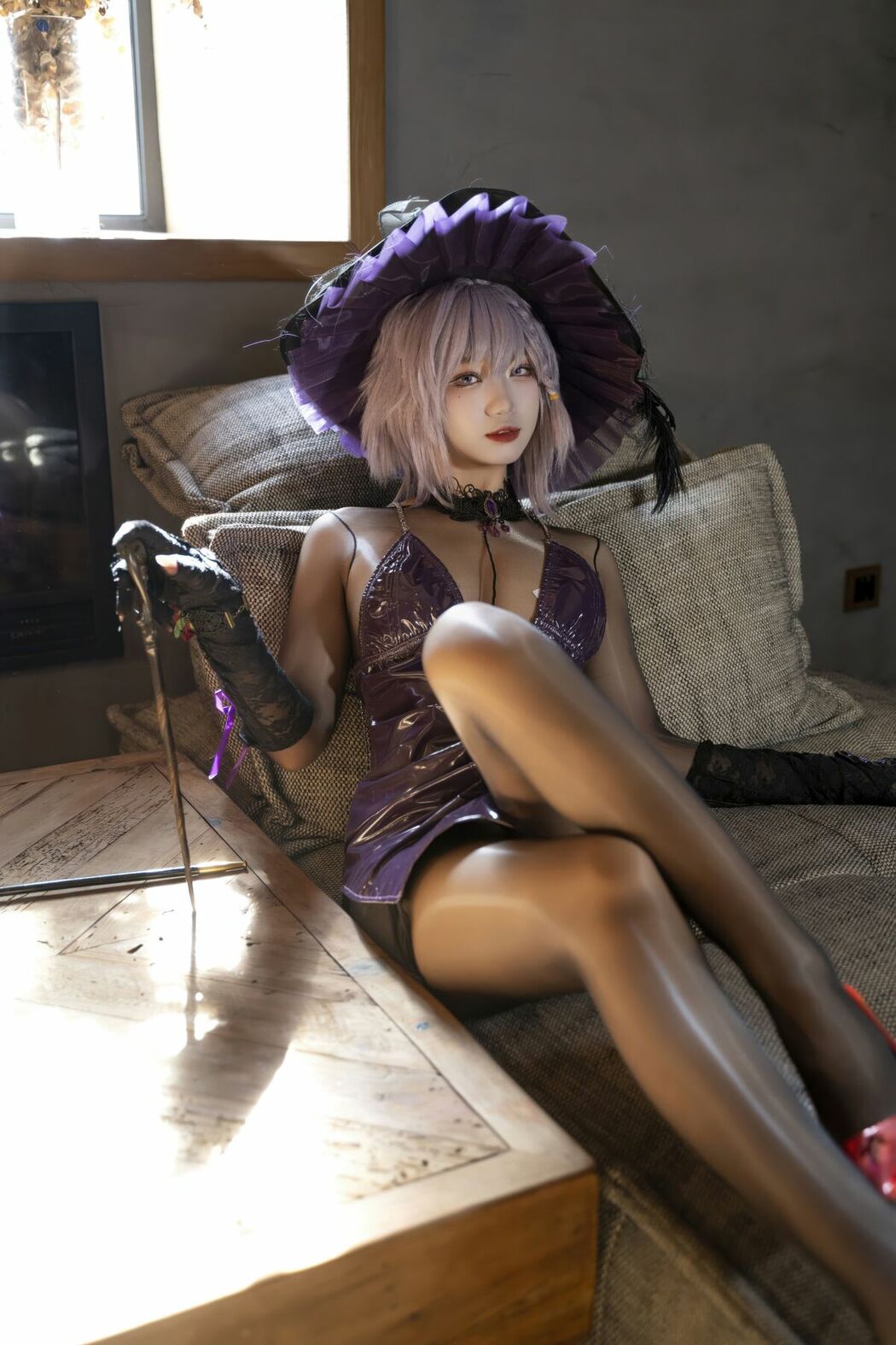 Coser@柒柒要乖哦 – 魔女契约 Part04 (55P)