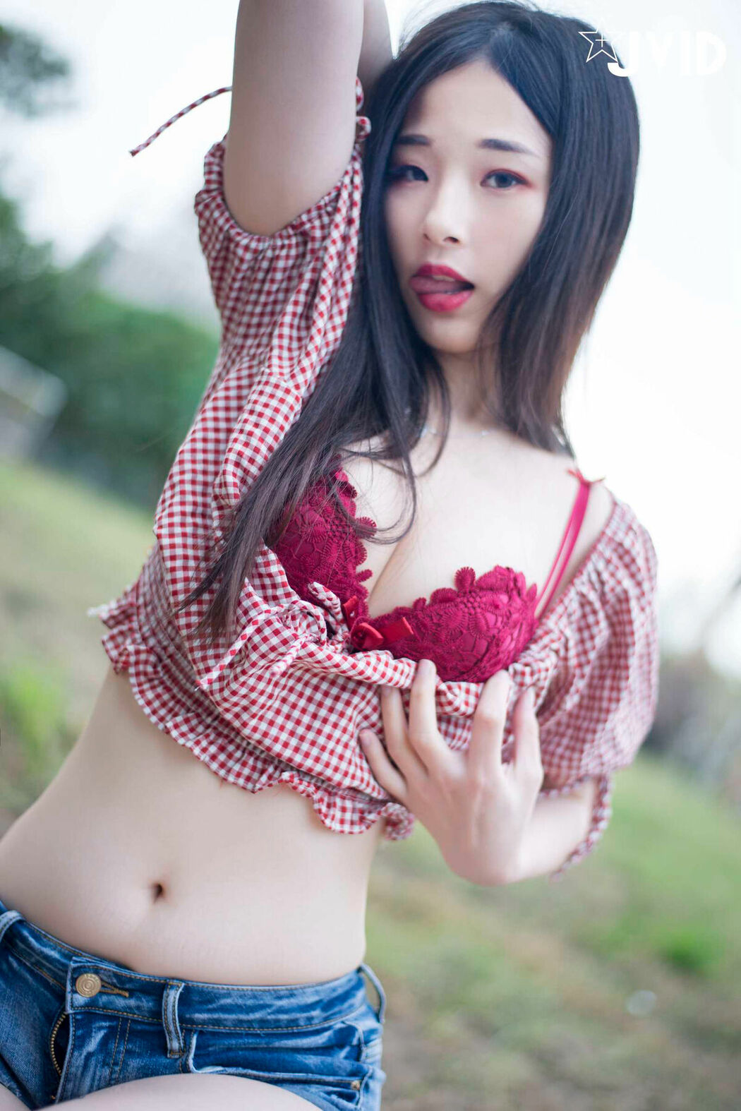 Jie Mi 婕咪 Juice – 一日取精快遞服務員 我的身體就是您的存精容器 濕潤嫩穴特寫 (87P)
