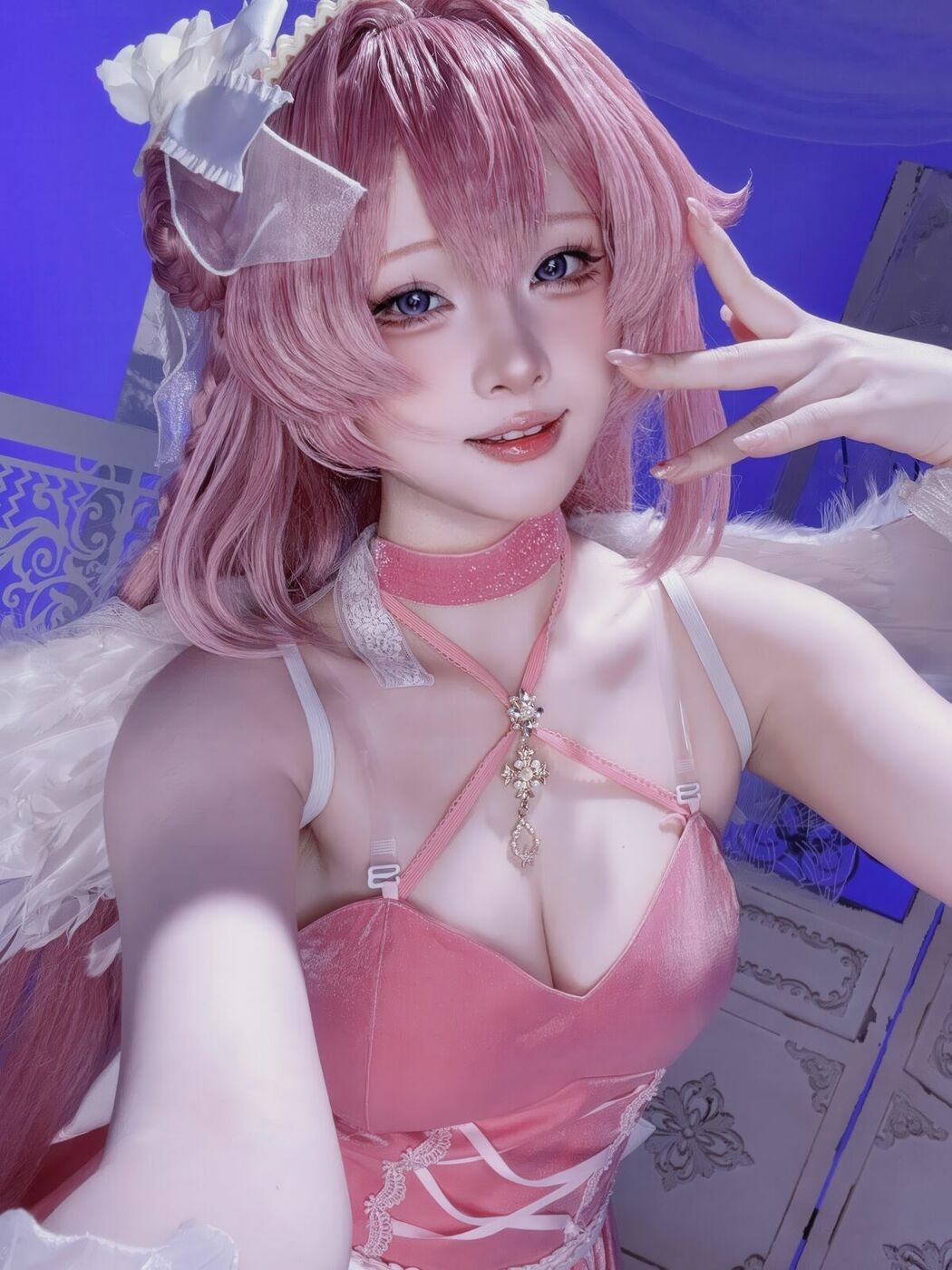 Coser@屿鱼 – 桃乐丝 黎明派对 (64P)