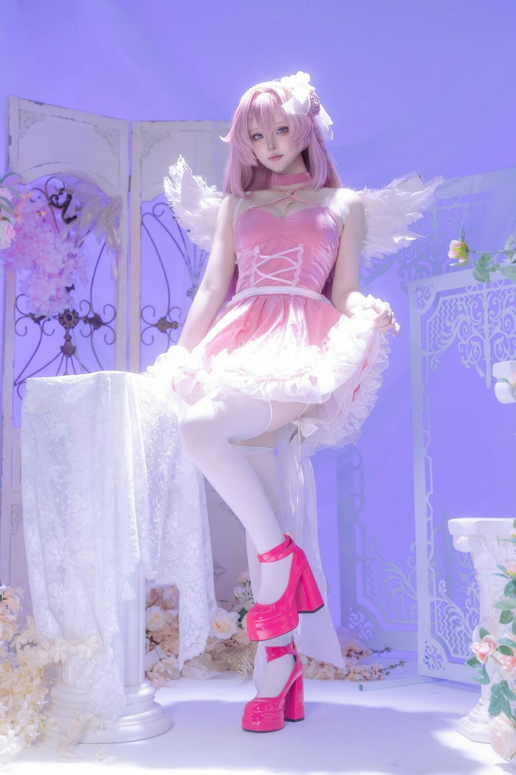Coser@屿鱼 – 桃乐丝 黎明派对 (64P)