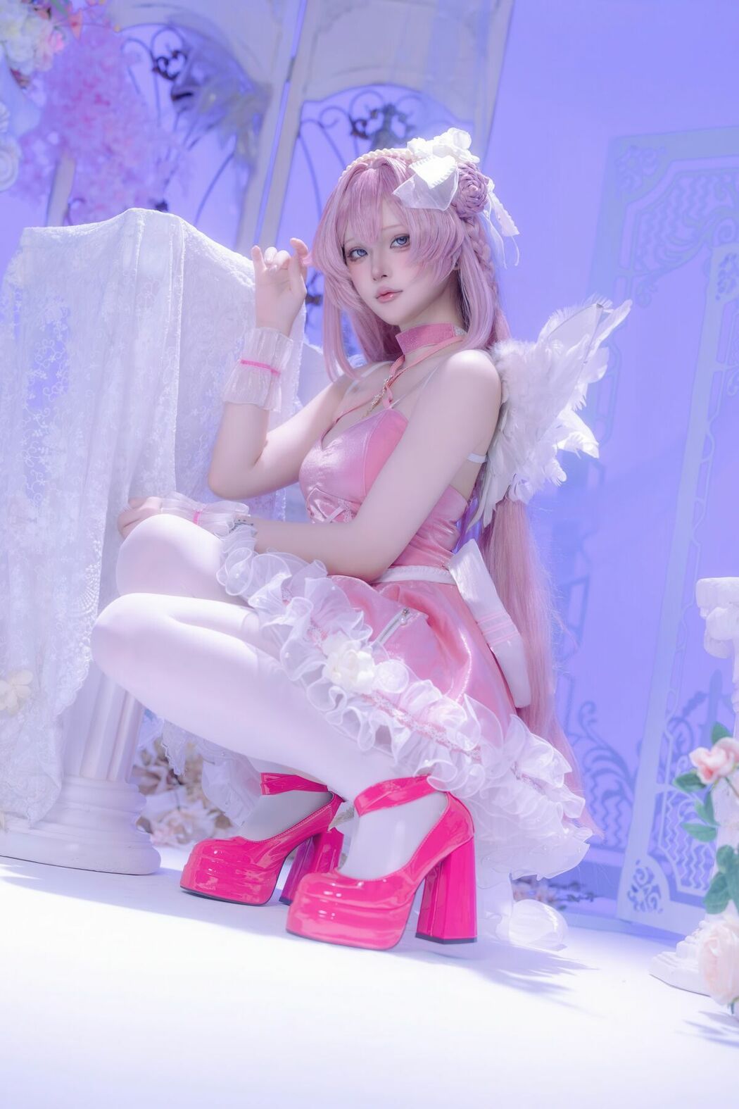 Coser@屿鱼 – 桃乐丝 黎明派对 (64P)