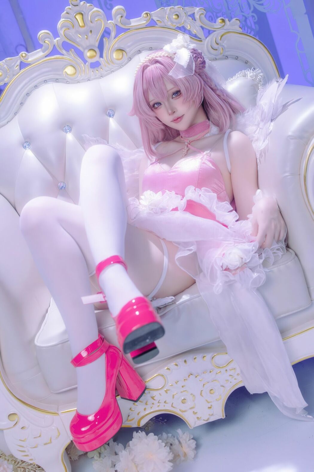 Coser@屿鱼 – 桃乐丝 黎明派对 (64P)