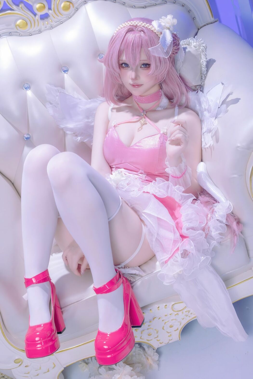 Coser@屿鱼 – 桃乐丝 黎明派对 (64P)