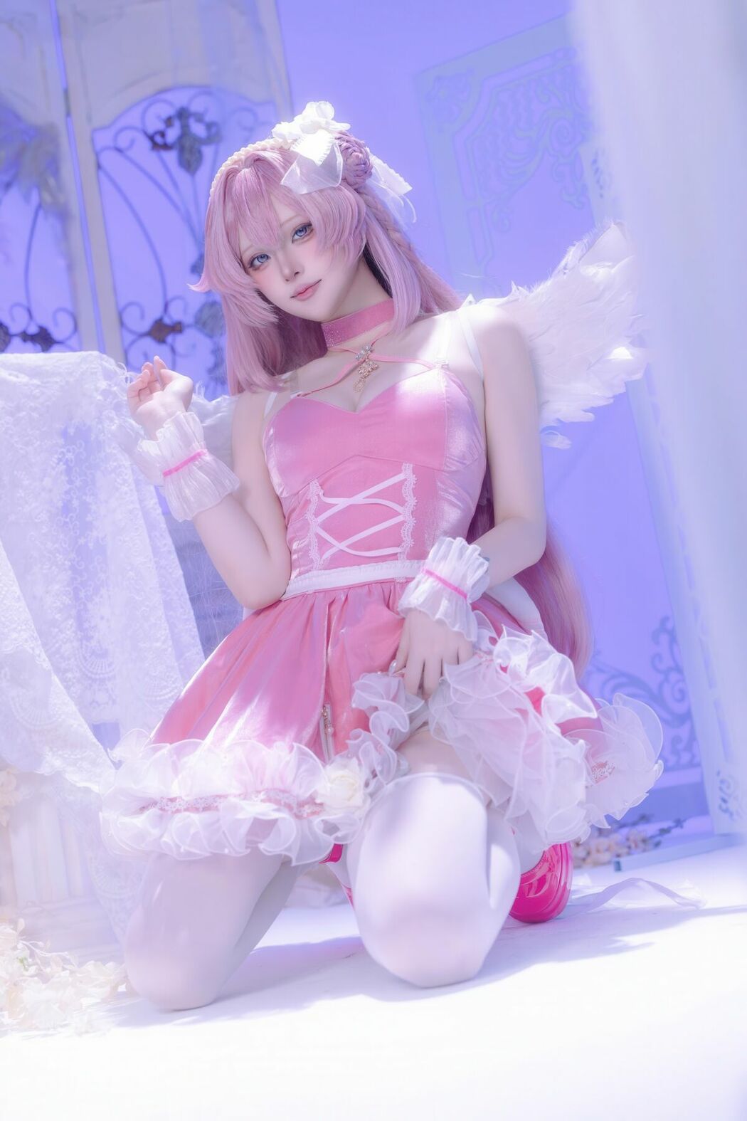 Coser@屿鱼 – 桃乐丝 黎明派对 (64P)