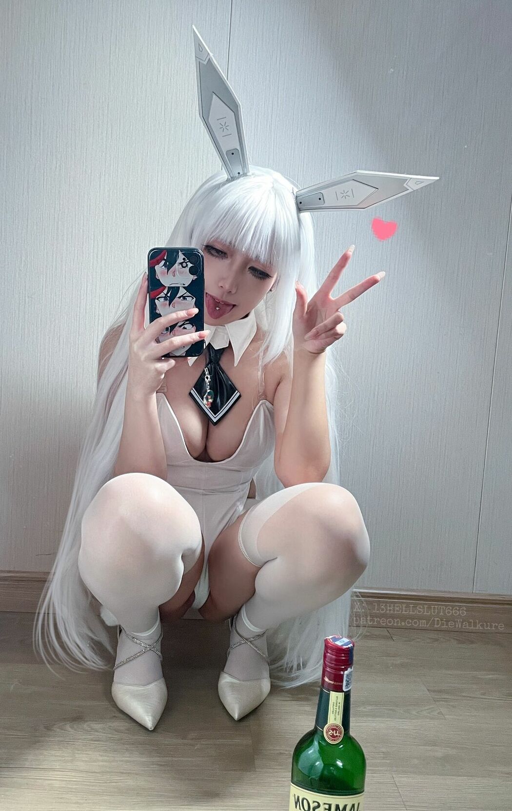 Coser@絞肉姬Walkure – Bunny Blanc (19P)