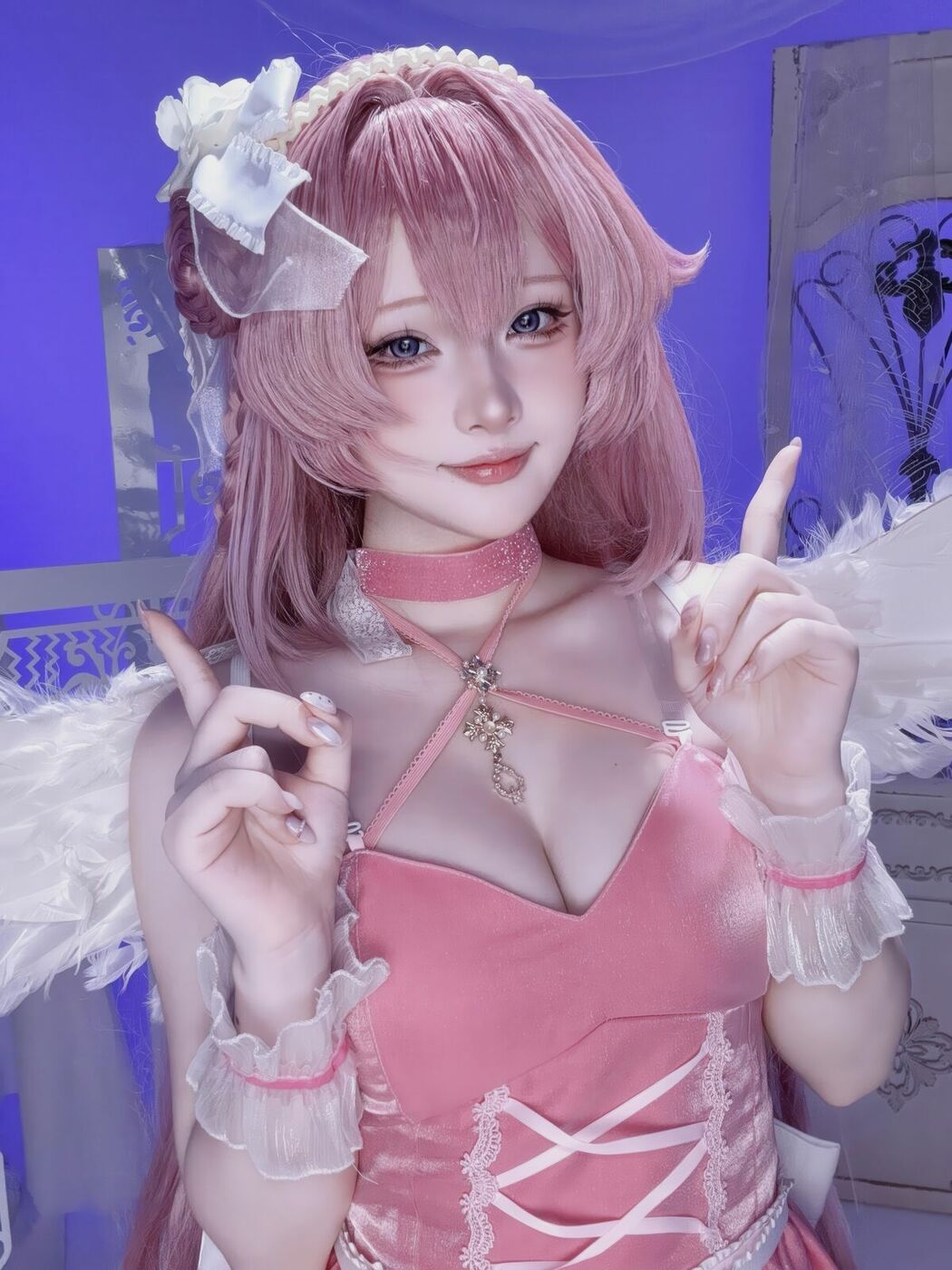 Coser@屿鱼 – 桃乐丝 黎明派对 (64P)