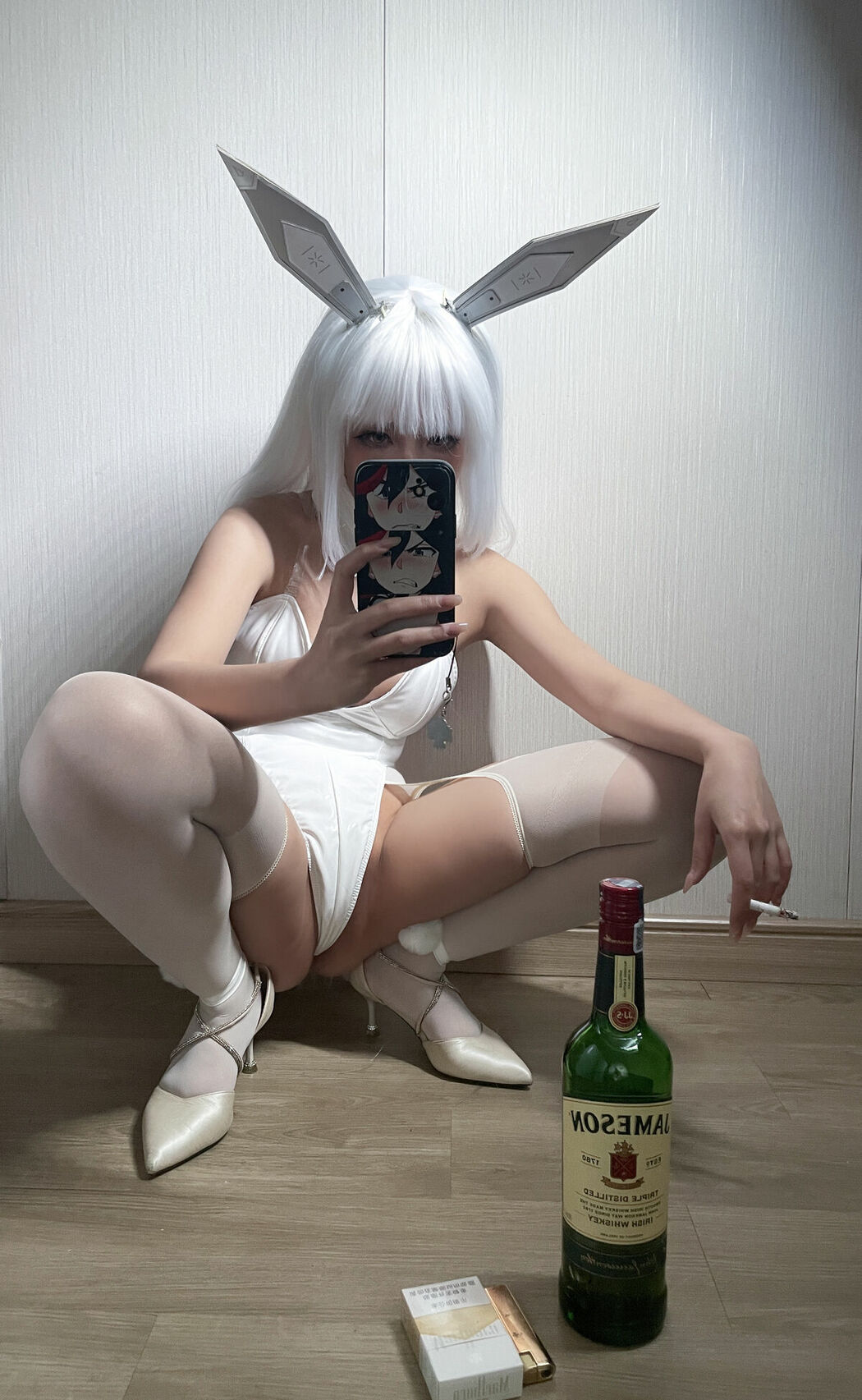 Coser@絞肉姬Walkure – Bunny Blanc (19P)