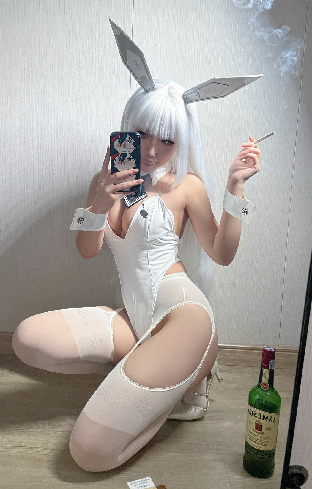 Coser@絞肉姬Walkure – Bunny Blanc (19P)
