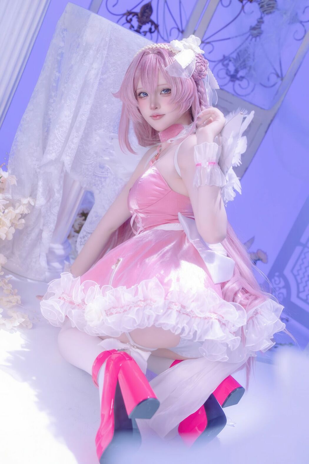 Coser@屿鱼 – 桃乐丝 黎明派对 (64P)