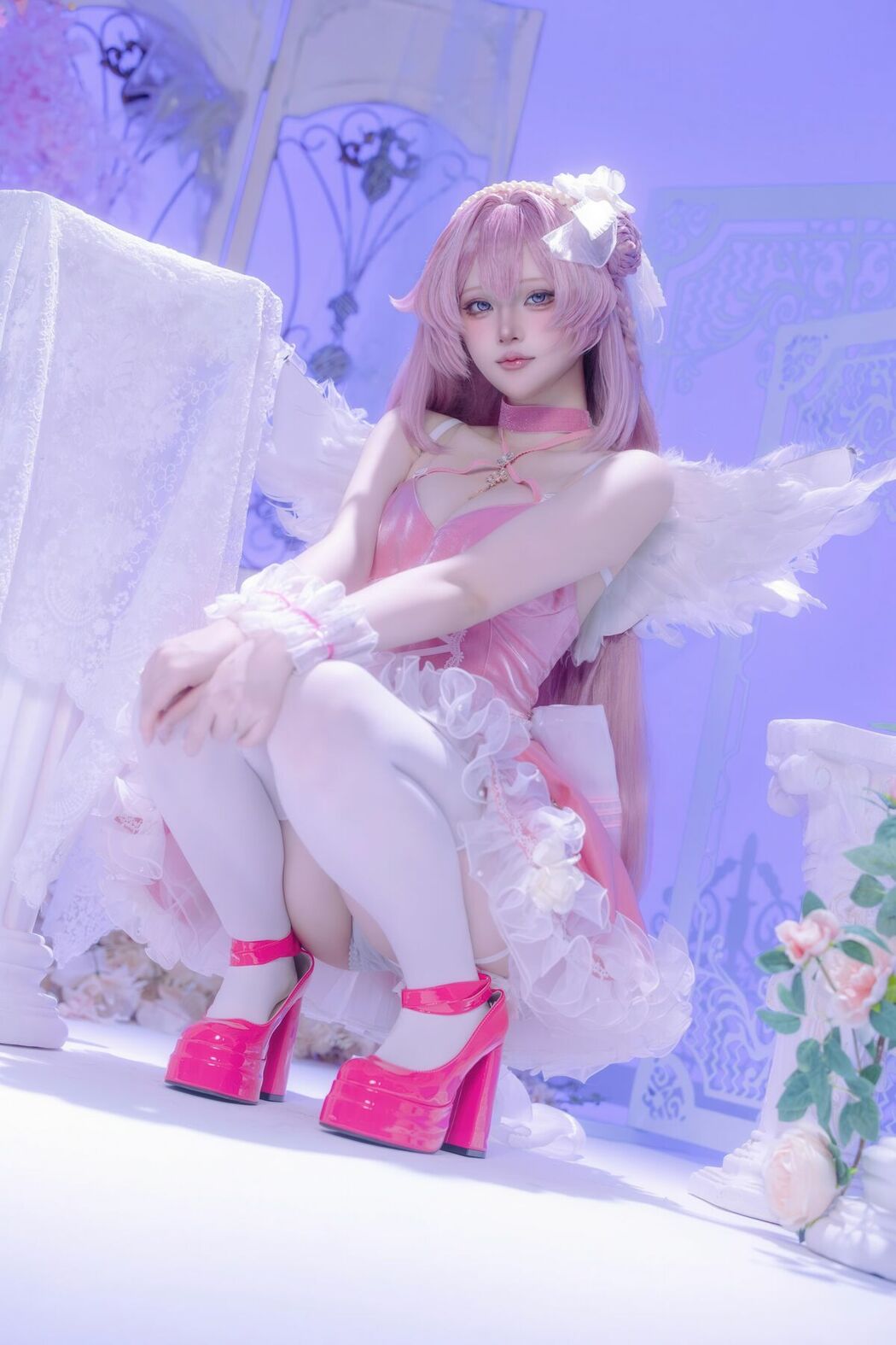 Coser@屿鱼 – 桃乐丝 黎明派对 (64P)