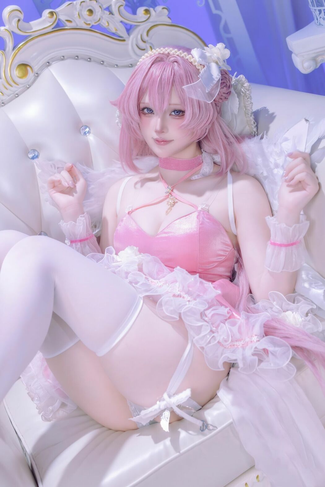 Coser@屿鱼 – 桃乐丝 黎明派对 (64P)