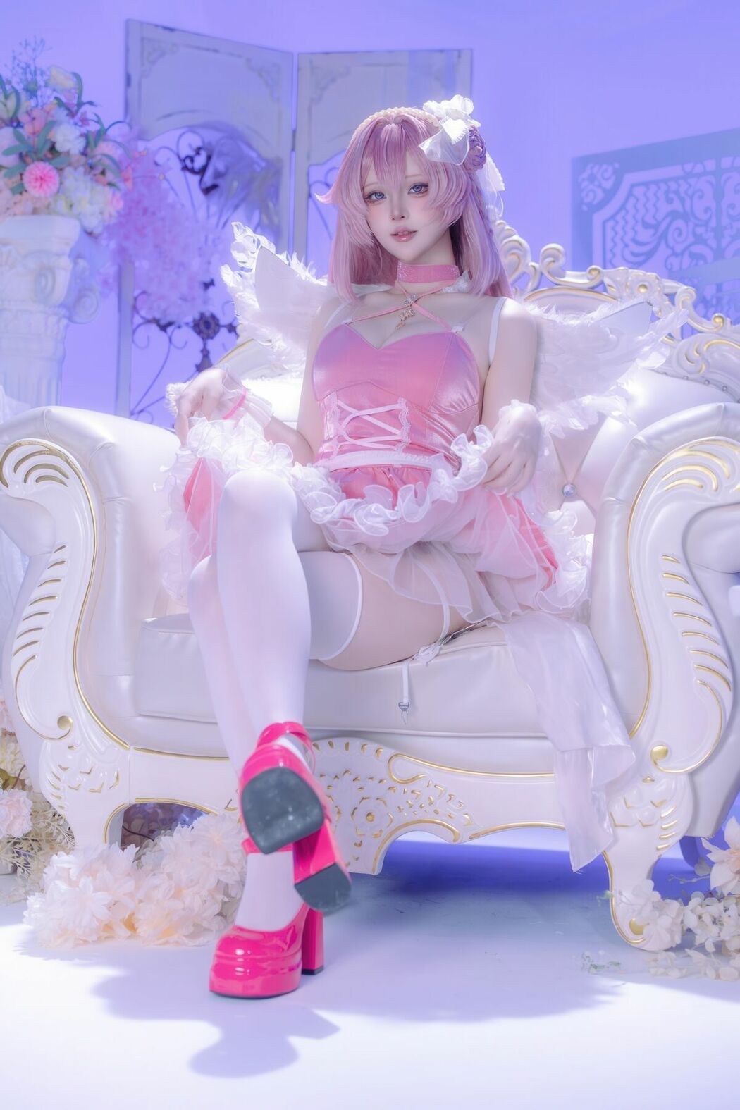 Coser@屿鱼 – 桃乐丝 黎明派对 (64P)