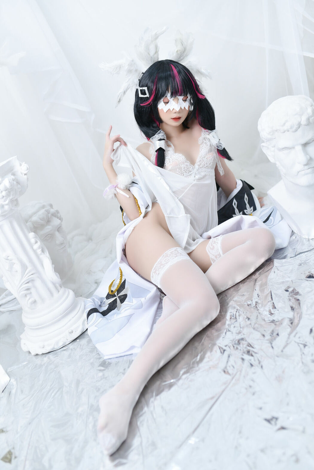 Coser@PoppaChan – 原神 哥伦比娅-希珀塞莱尼娅 Part02 (74P)