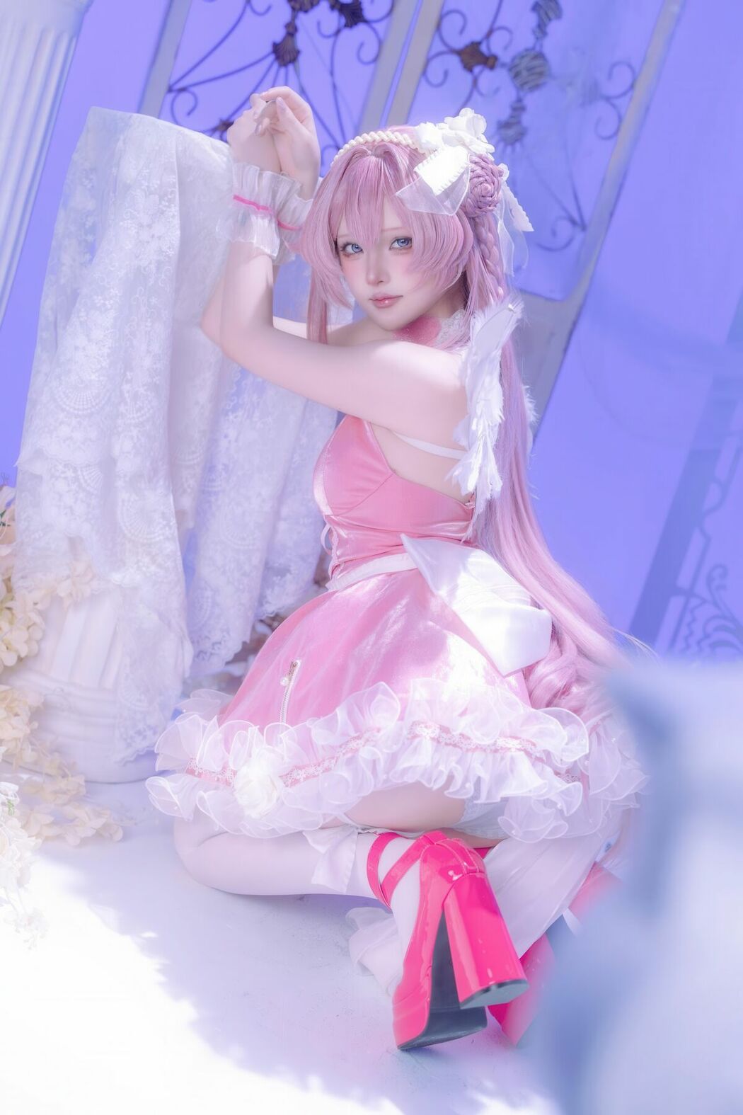Coser@屿鱼 – 桃乐丝 黎明派对 (64P)