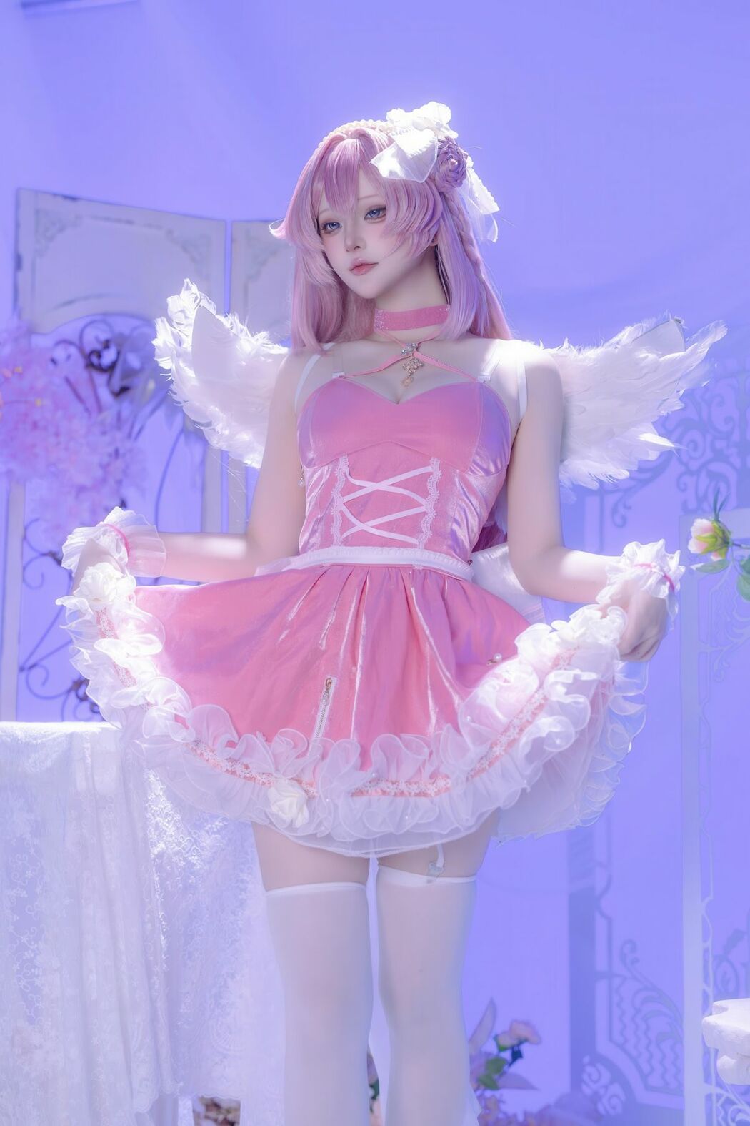 Coser@屿鱼 – 桃乐丝 黎明派对 (64P)