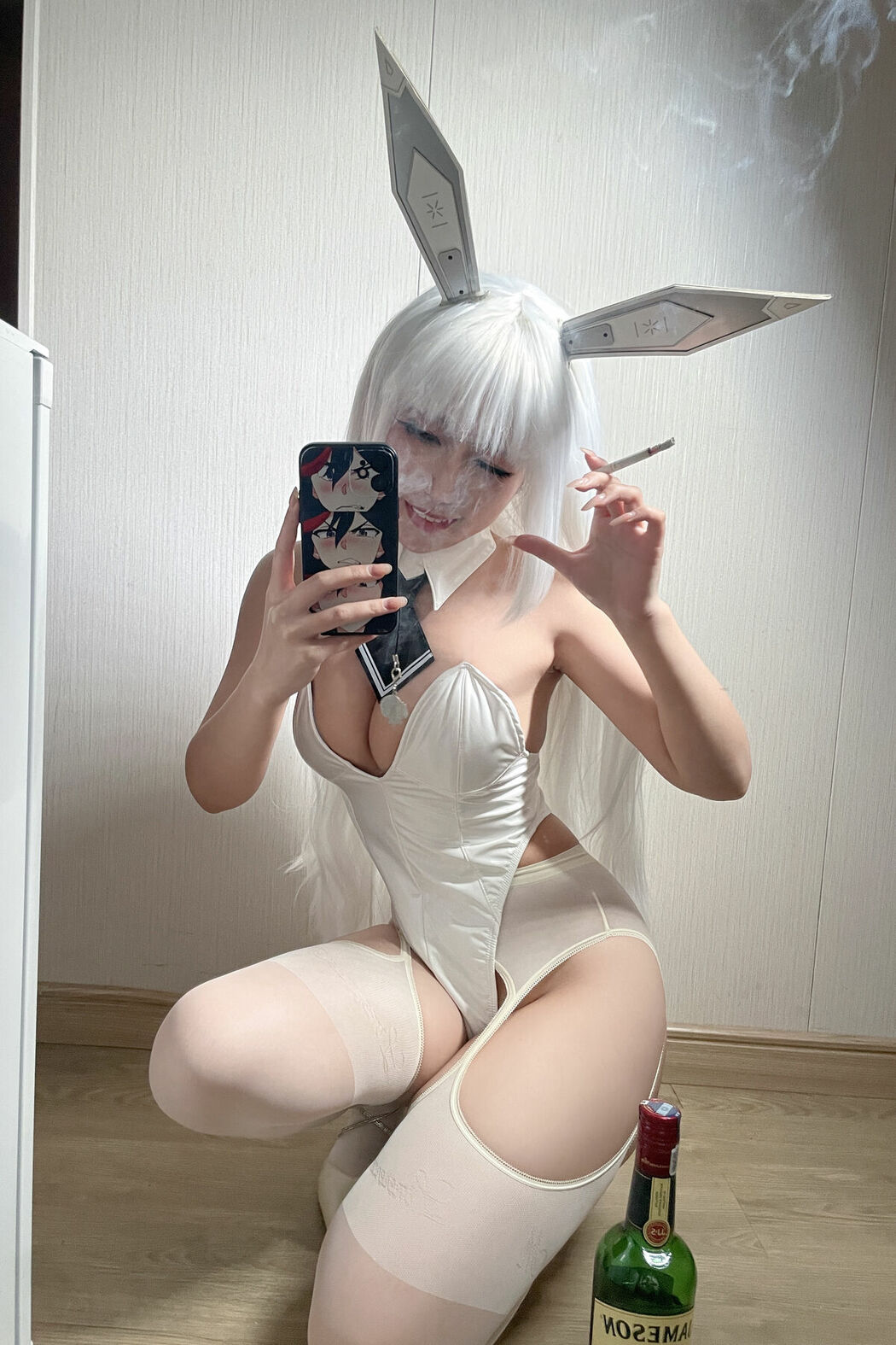 Coser@絞肉姬Walkure – Bunny Blanc (19P)