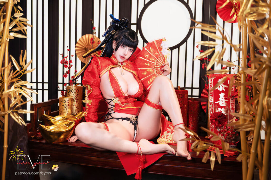 Coser@Byoru – Eve New Year Qipao (60P)