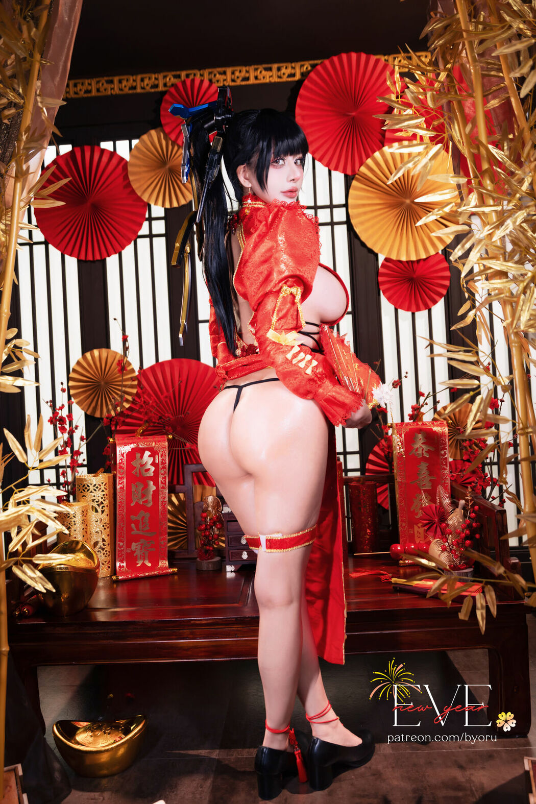Coser@Byoru – Eve New Year Qipao (60P)