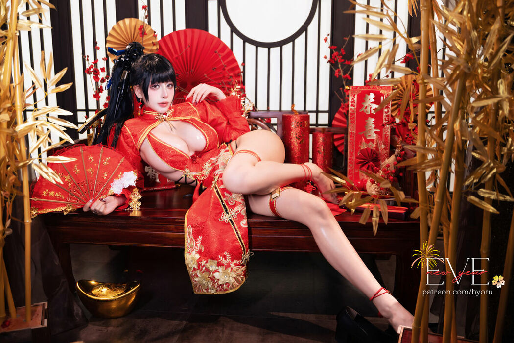 Coser@Byoru – Eve New Year Qipao (60P)