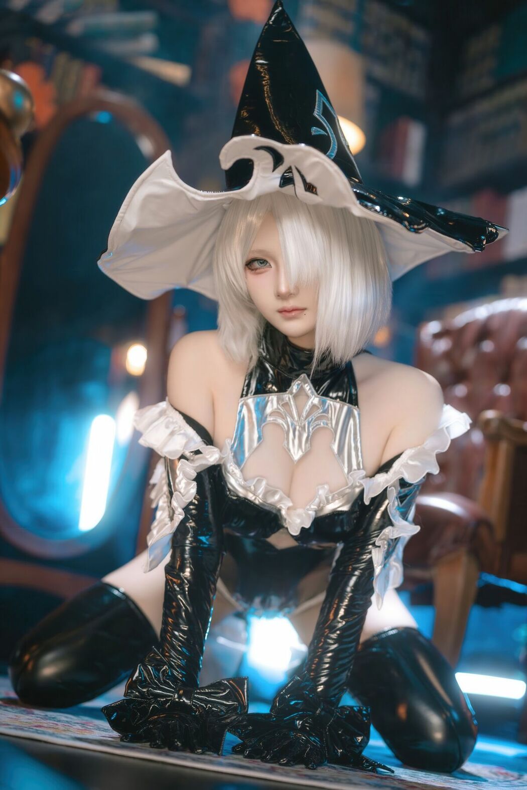 Coser@屿鱼 – 尼尔 机械纪元 2B 万圣女巫同人 (71P)