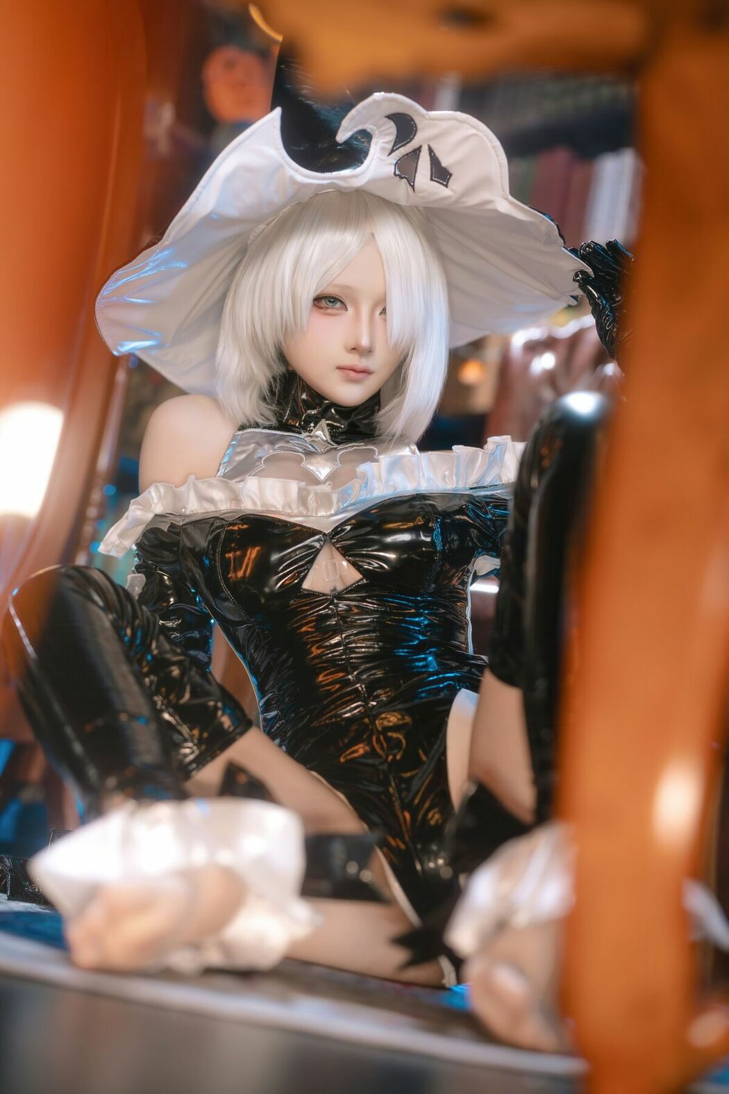 Coser@屿鱼 – 尼尔 机械纪元 2B 万圣女巫同人 (71P)