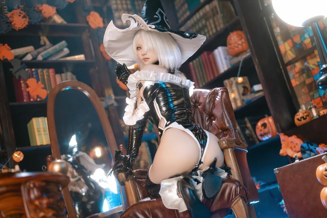 Coser@屿鱼 – 尼尔 机械纪元 2B 万圣女巫同人 (71P)