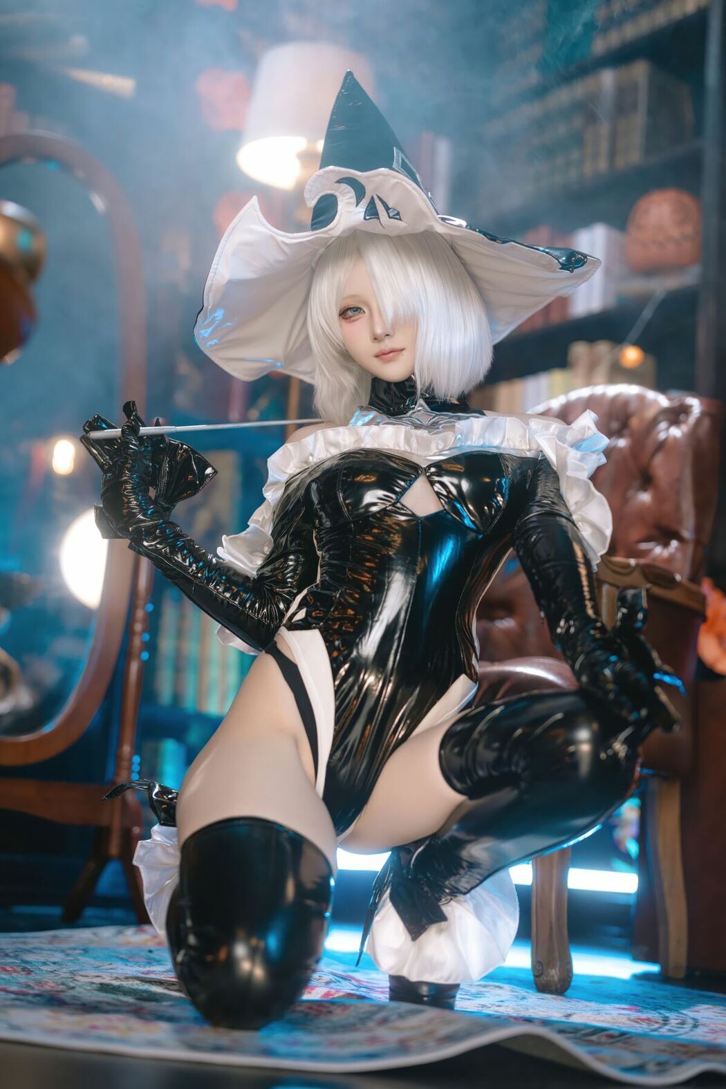 Coser@屿鱼 – 尼尔 机械纪元 2B 万圣女巫同人 (71P)
