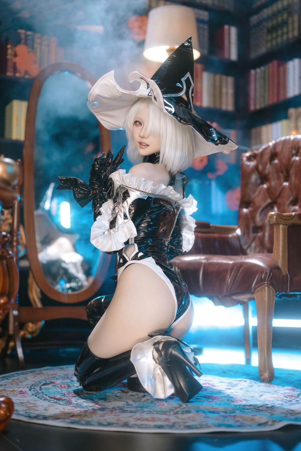 Coser@屿鱼 – 尼尔 机械纪元 2B 万圣女巫同人 (71P)