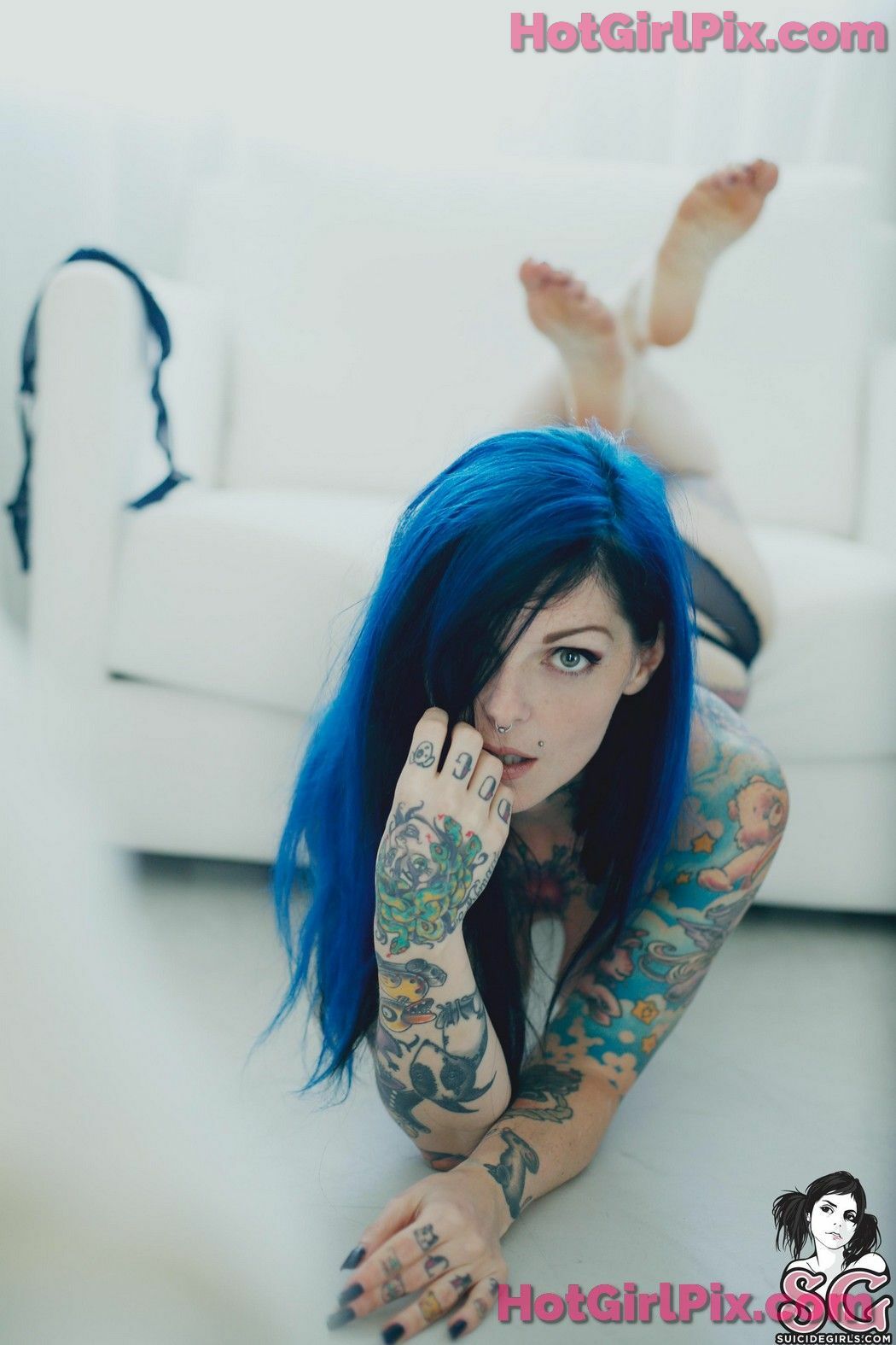 [Suicide Girls] Riae - Blue